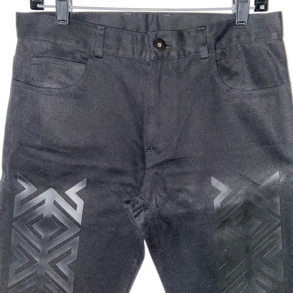 D.Gnak by Kang.D Designer Slim Trouser / Pants Heavy Terry Cotton Men’s w31-32‌‍ - Picture 2 of 12